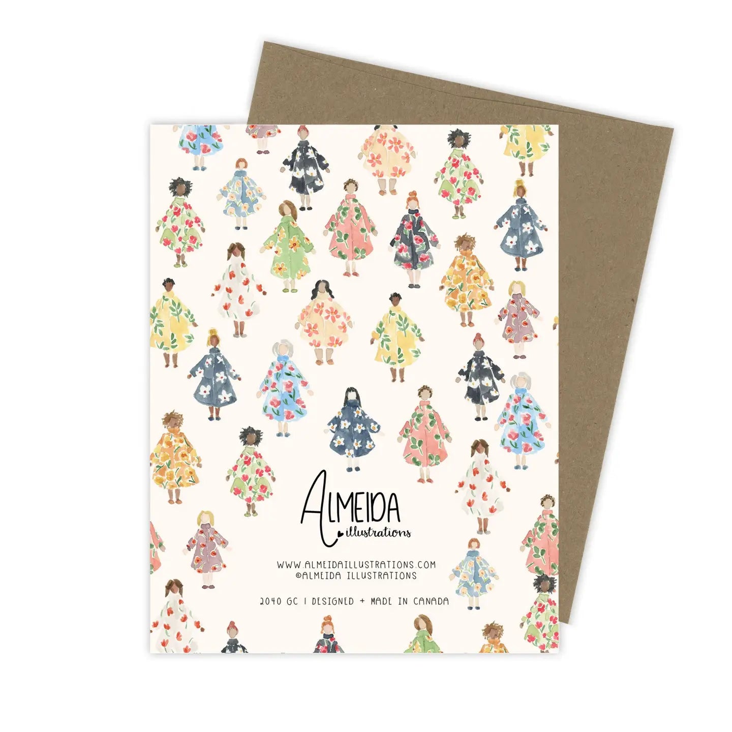 It Takes a Village Card | Thank You Card | Kraft