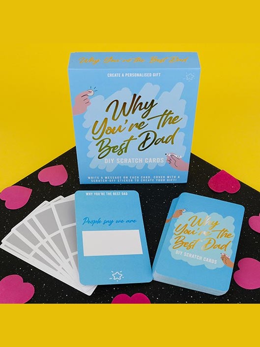Why You're the Best Dad | DIY Scratch Cards