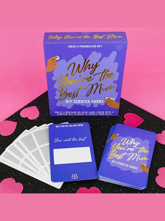 Why You're the Best Mum | DIY Scratch Cards