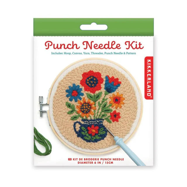 Flower Bouquet Punch Needle Kit