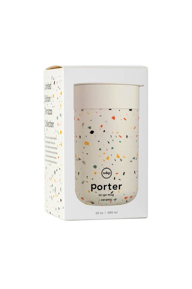 Porter Mug 16oz Terrazzo Cream
