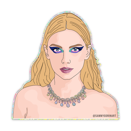 Taylor Swift, Bejeweled, Midnights, Glitter Sticker