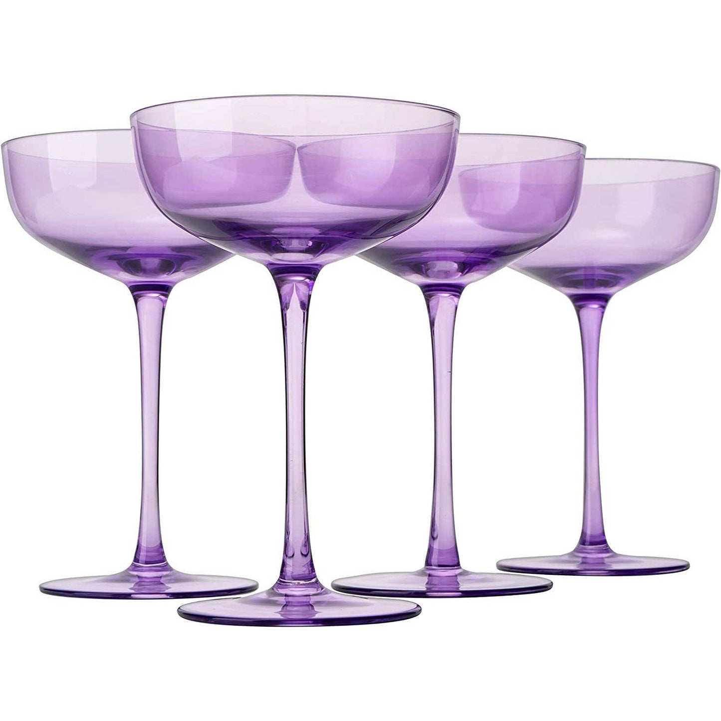 Coupe Glass | Lavender | 7 oz
