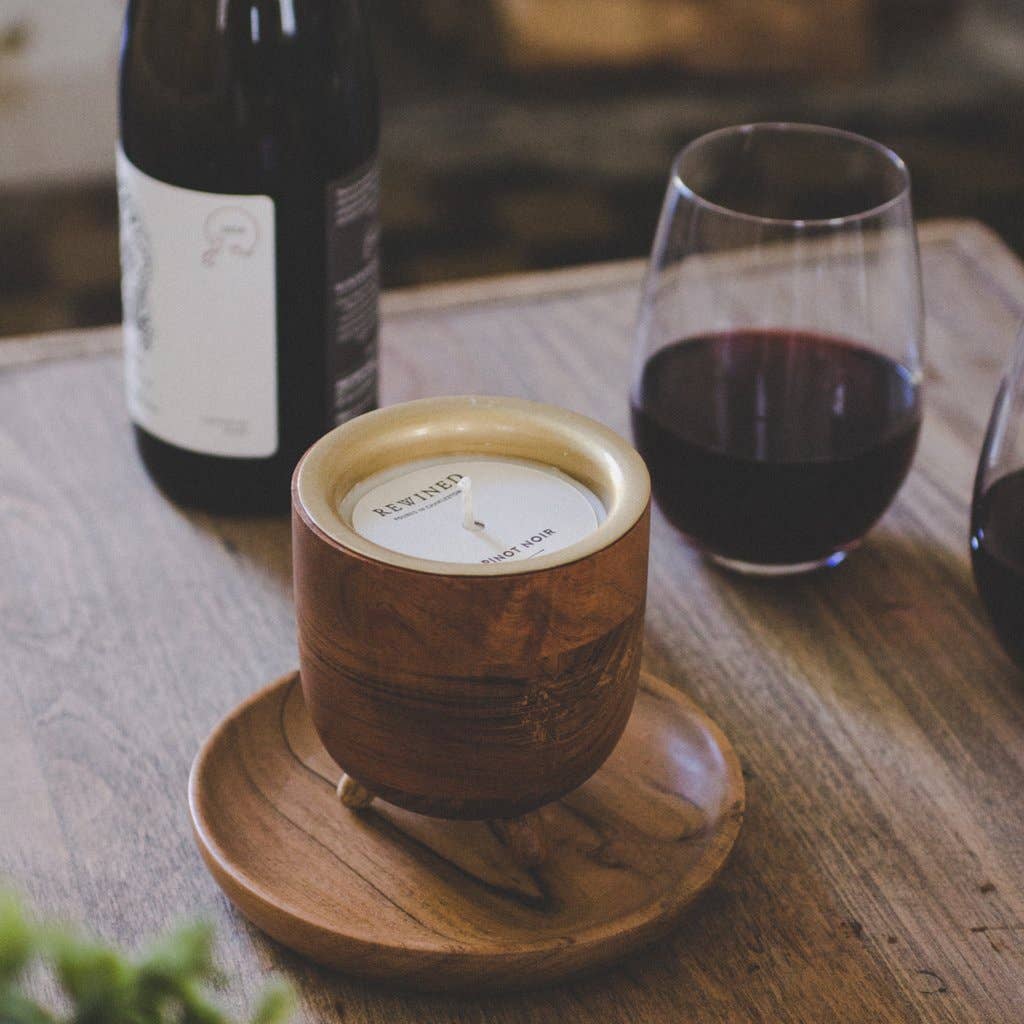 Rewined Pinot Noir Barrel Aged Candle