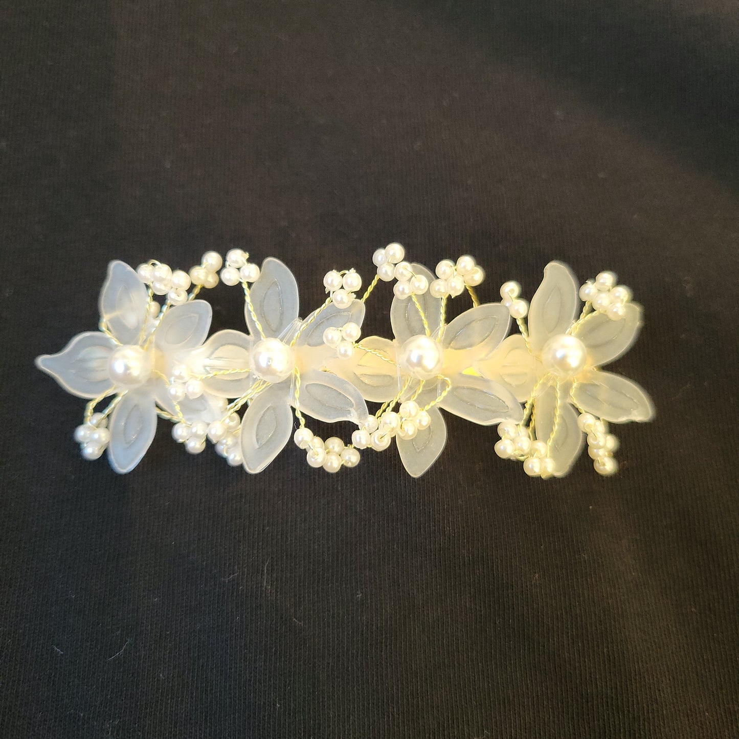 4Flower Pearl Hair Clip