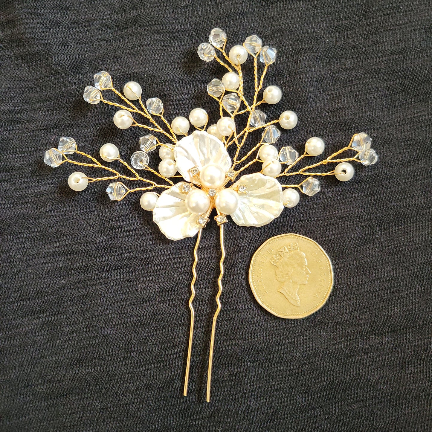 N Wedding Hair Clip 014