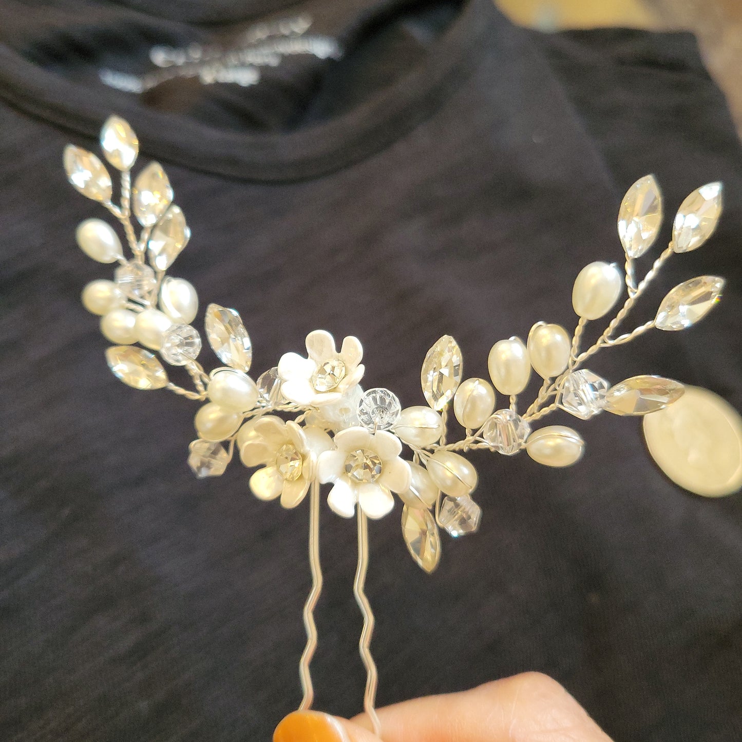 N Wedding Hair Clip 016