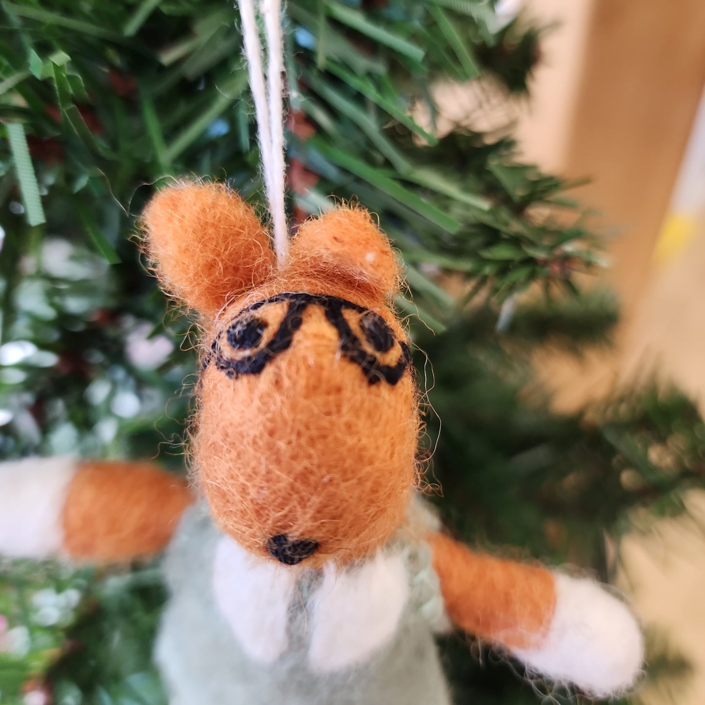 Felt Rabbit/Fox Ornament