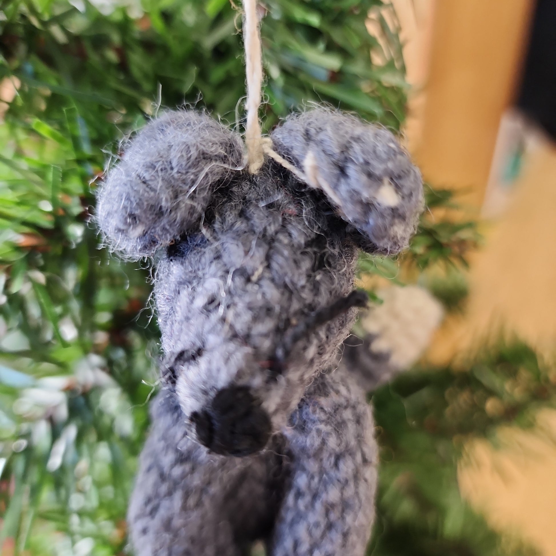 Crochet Rabbit/Fox Ornament