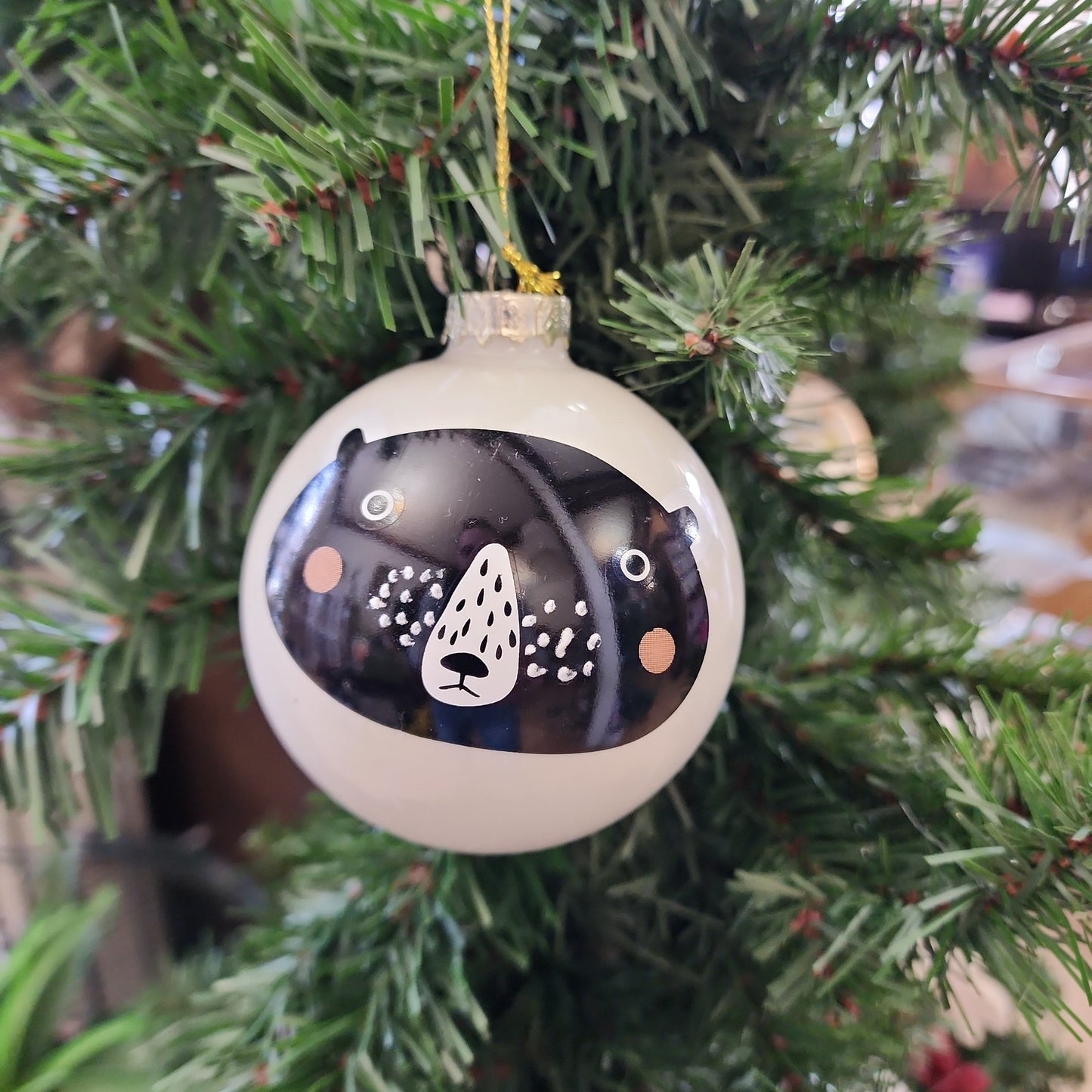 Bear Ball Ornament