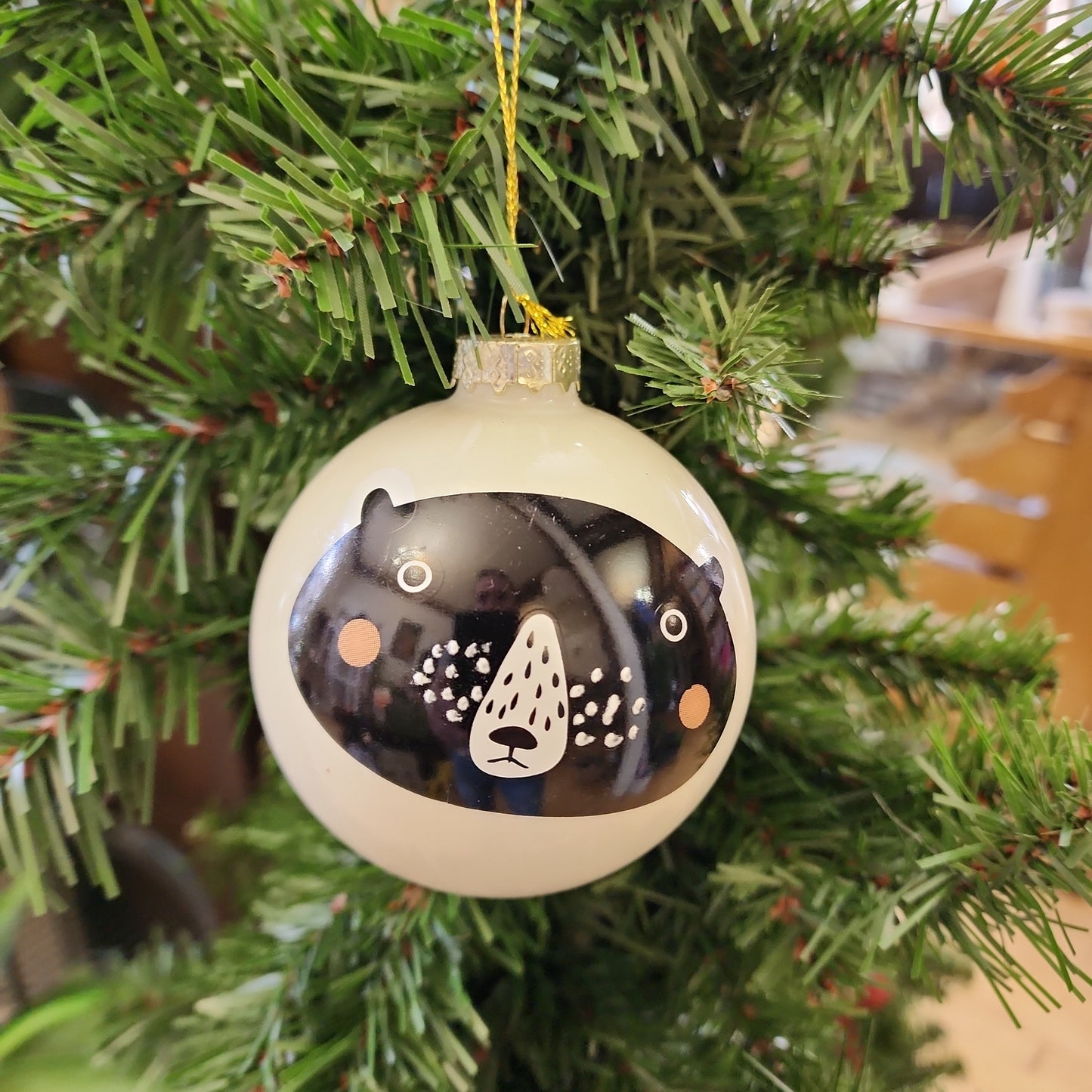 Bear Ball Ornament
