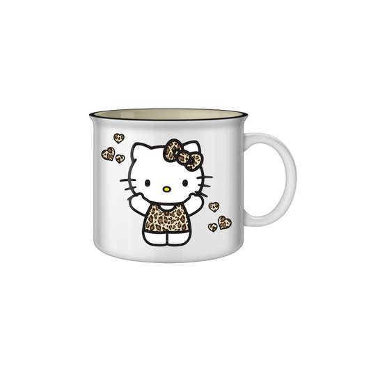 Hello Kitty Leopard Outfit Ceramic Mug
