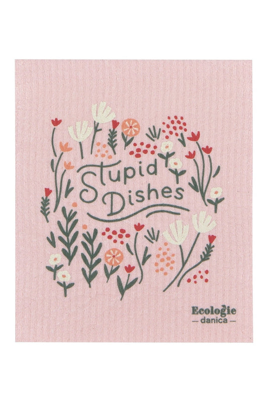 Swedish Dish Cloth - Stupid Dishes