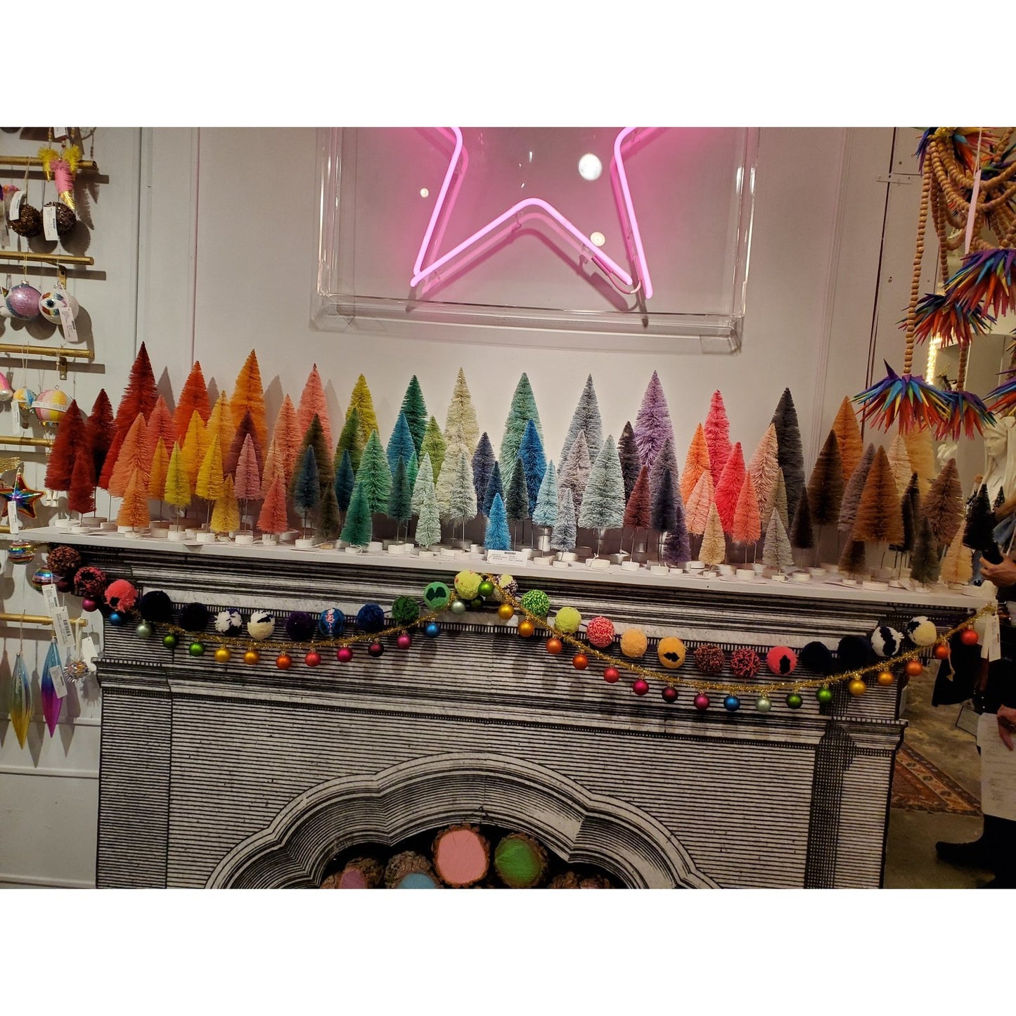 Rainbow Trees - Rose