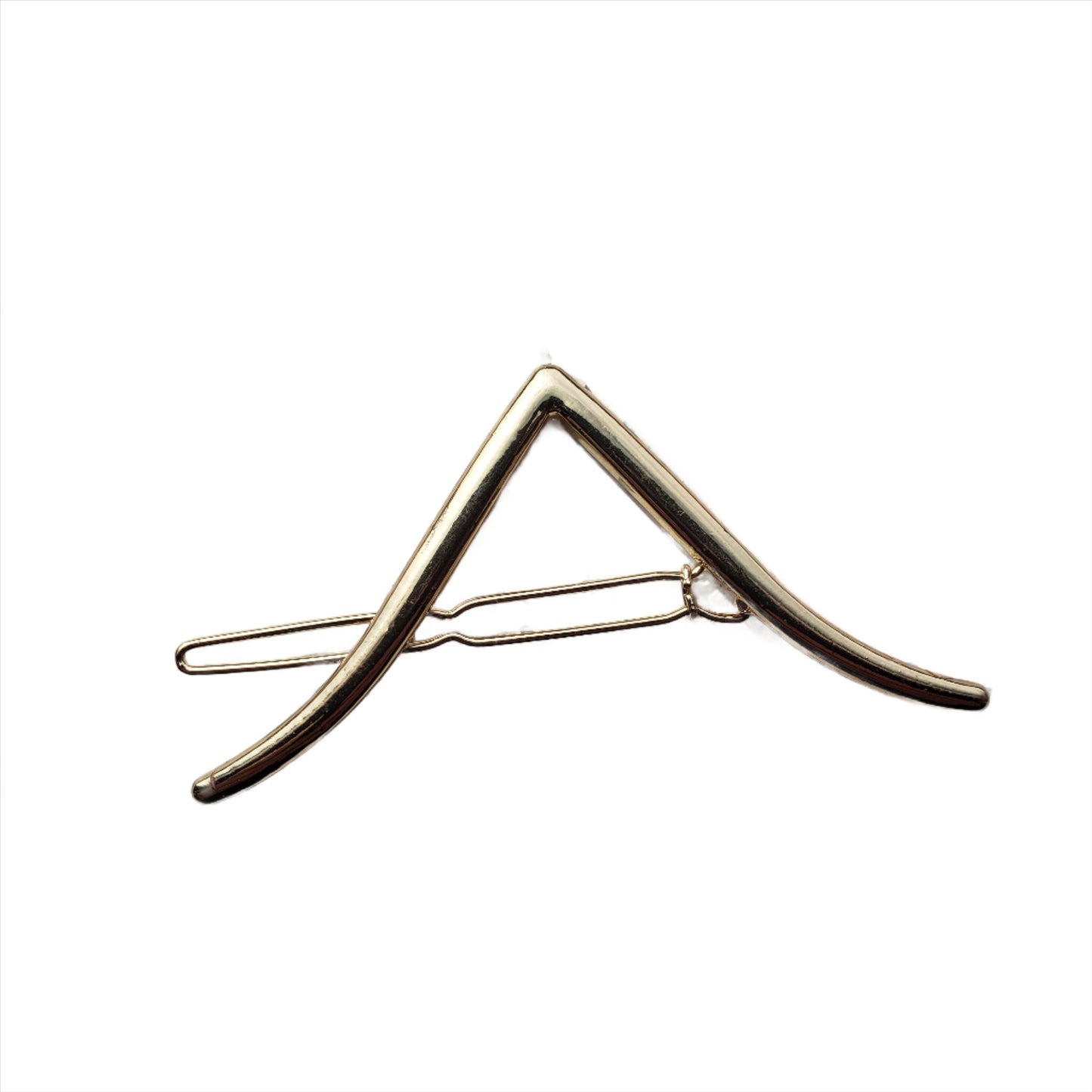 Set of Two Hair Clips - Chevron