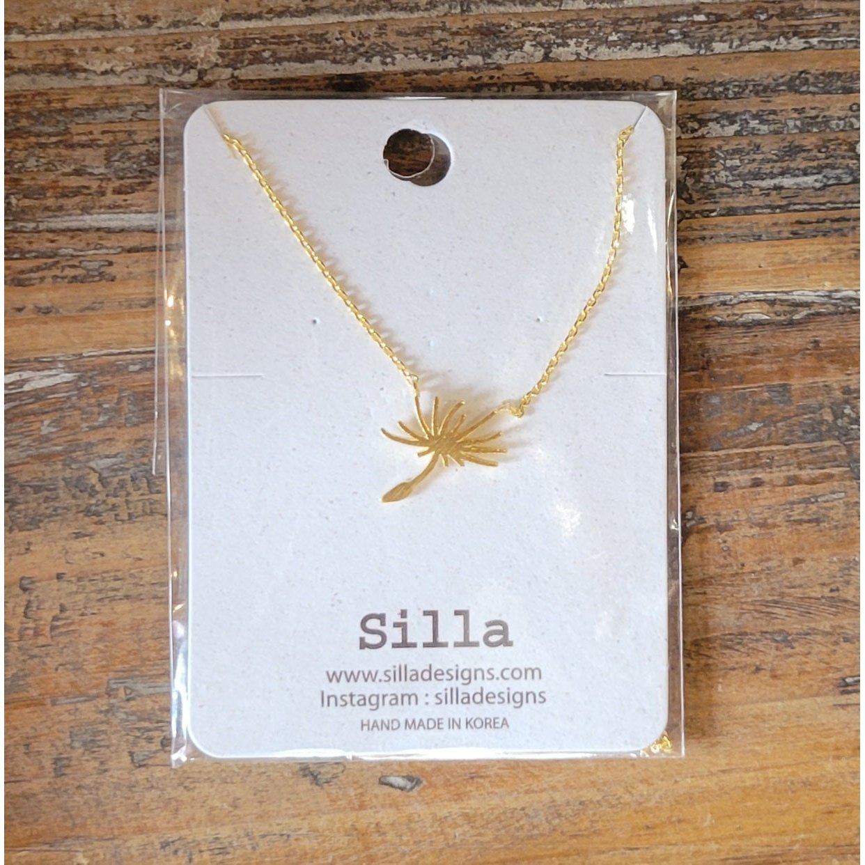 Dandelion Necklace