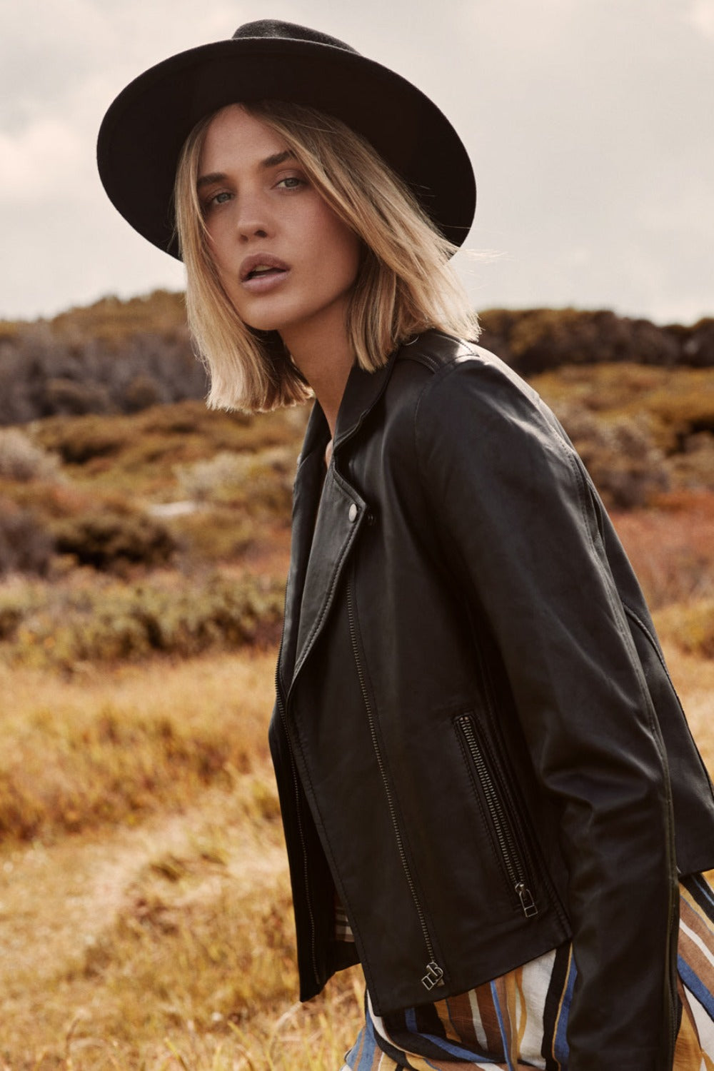 Oslo Fedora in Black