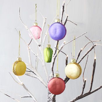 Macaroon 6 Assorted - Ornament