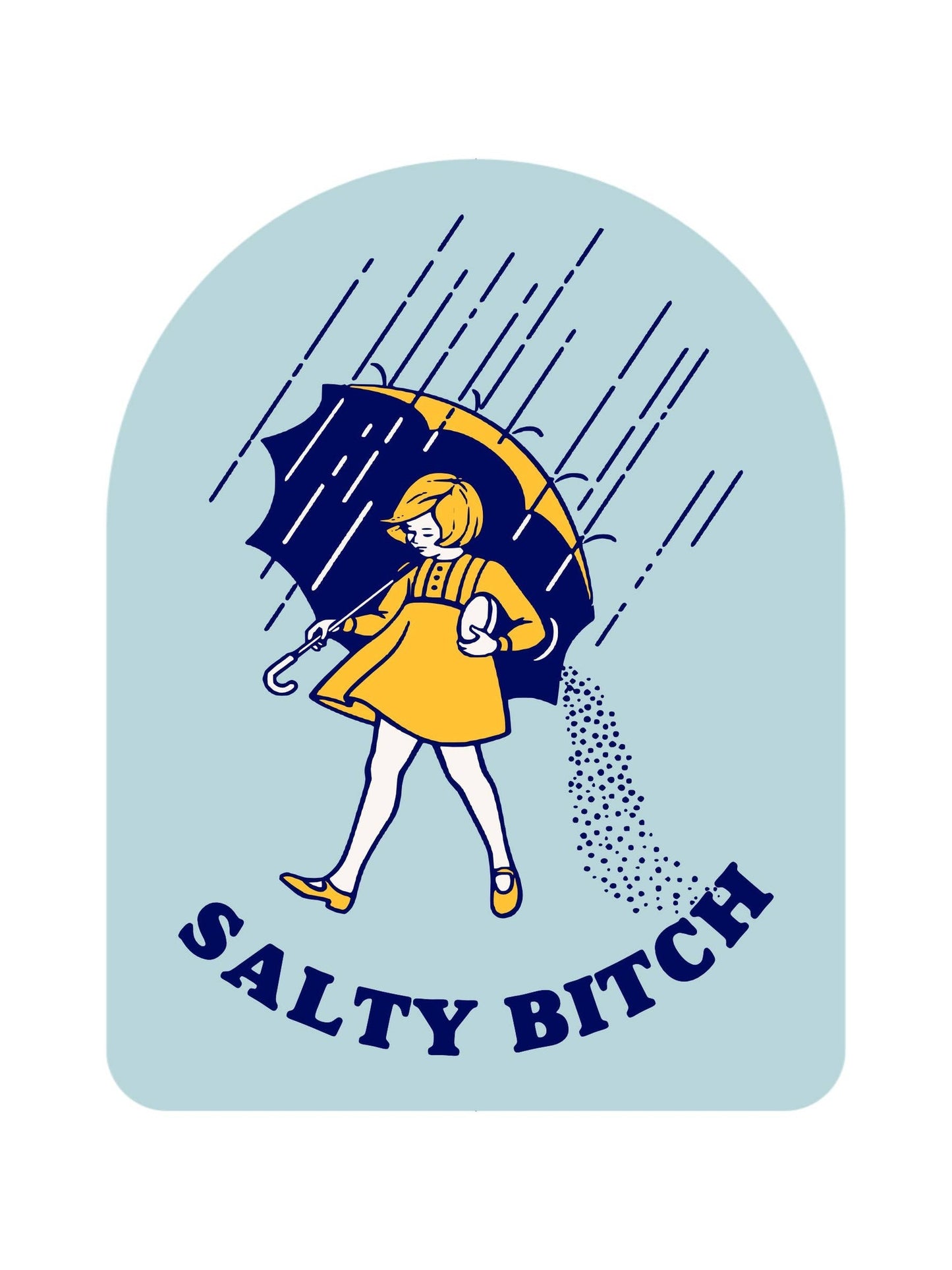 Salty Bitch Vinyl Sticker