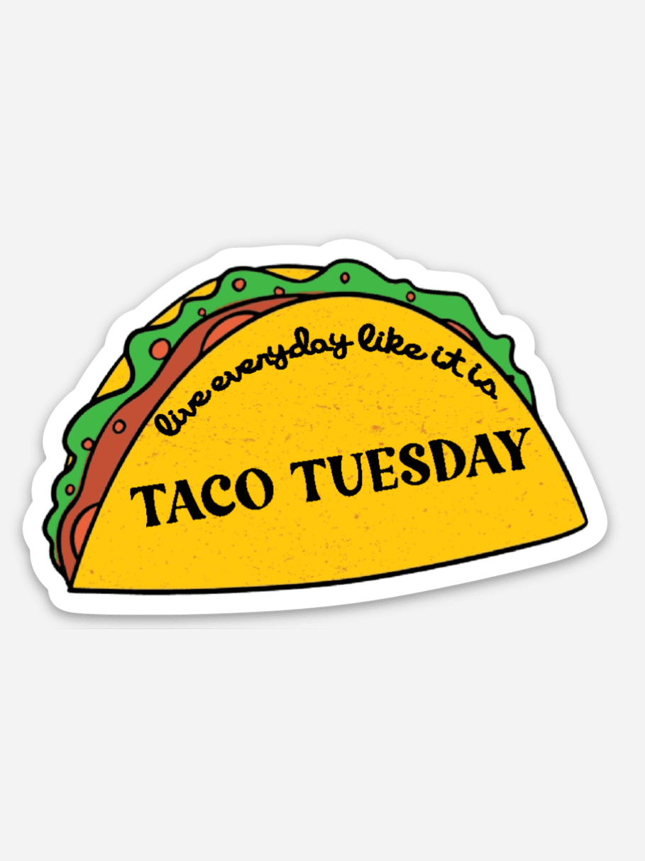 Taco Tuesday Sticker