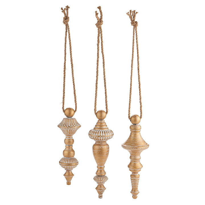 Gold Finial Ornament