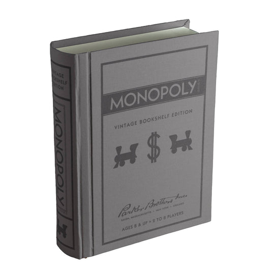 WS Game Company Monopoly Vintage Bookshelf Edition