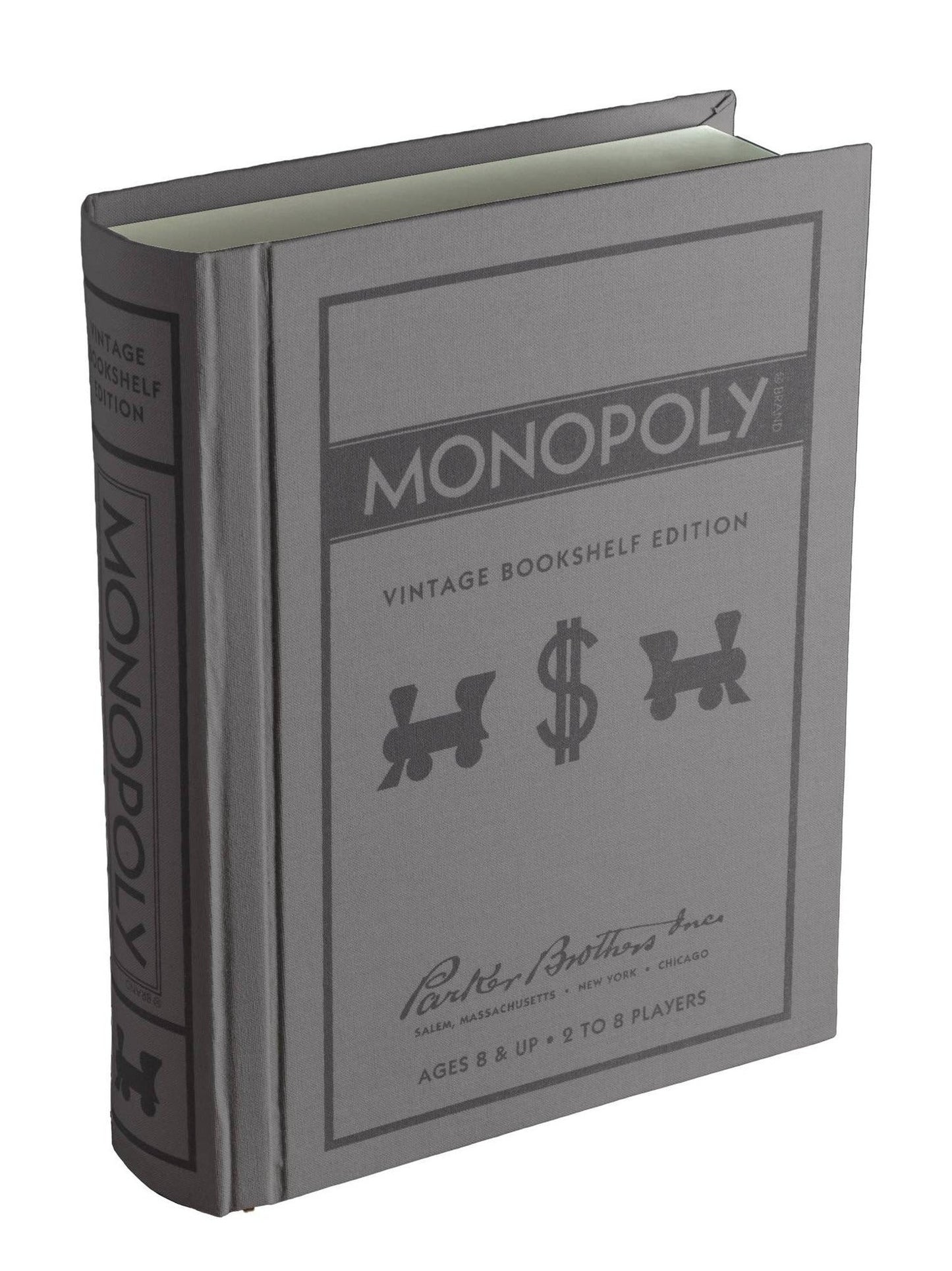 WS Game Company Monopoly Vintage Bookshelf Edition