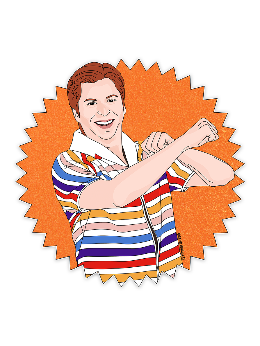 Allan, Barbie Movie, Michael Cera, Sticker