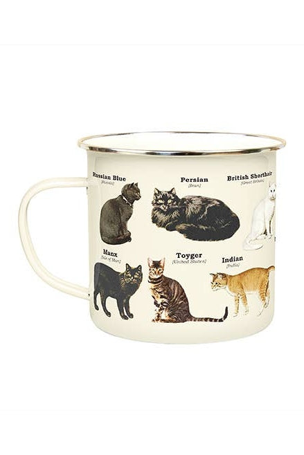 Enamel Mug - Cats
