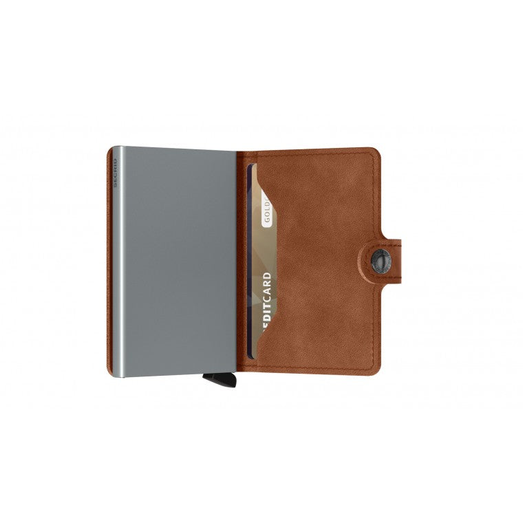 Miniwallet | Vintage Cognac Silver