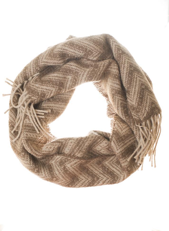 Throw Banff zigzag 100% Baby Alpaca