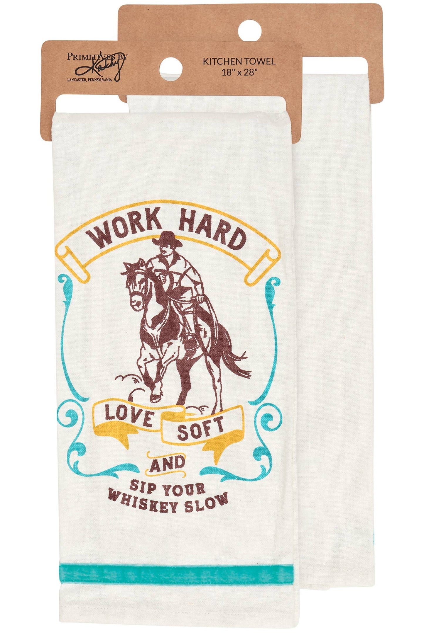 Work Hard Kitchen Towel