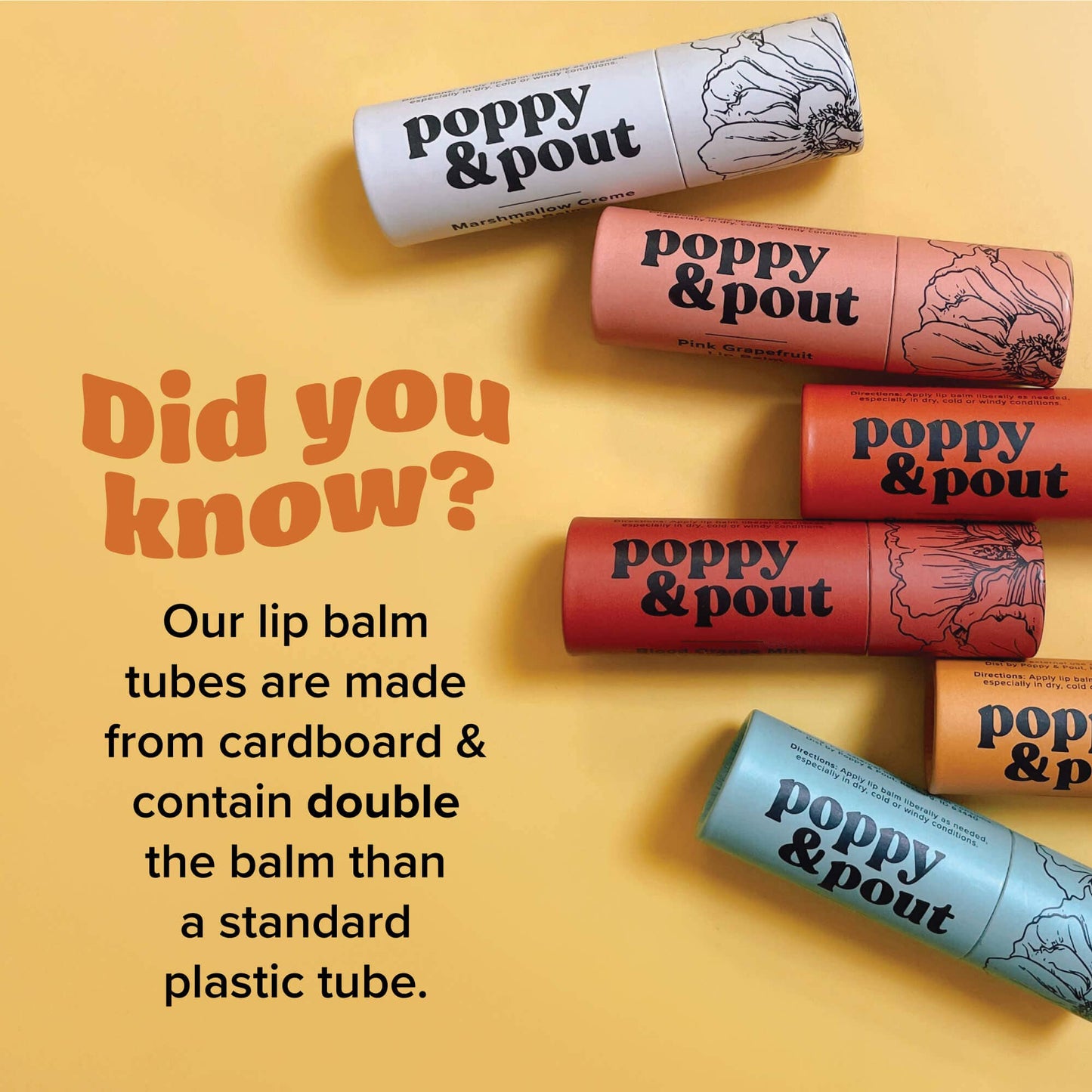 Lip Balm - Poppy & Pout