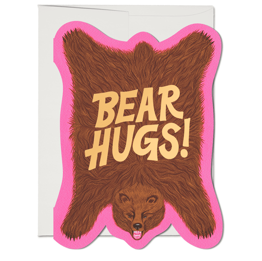 Bear Hugs friendship greeting card