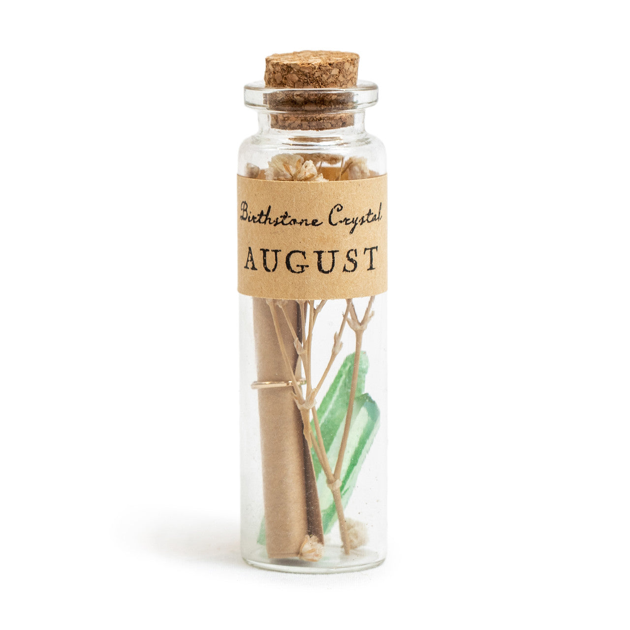 Birthstone Crystal Wishing Bottles - Assorted