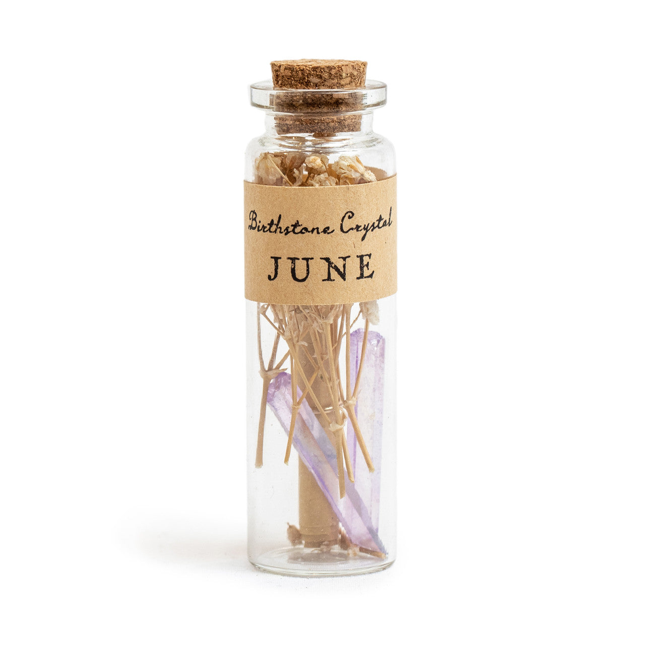 Birthstone Crystal Wishing Bottles - Assorted
