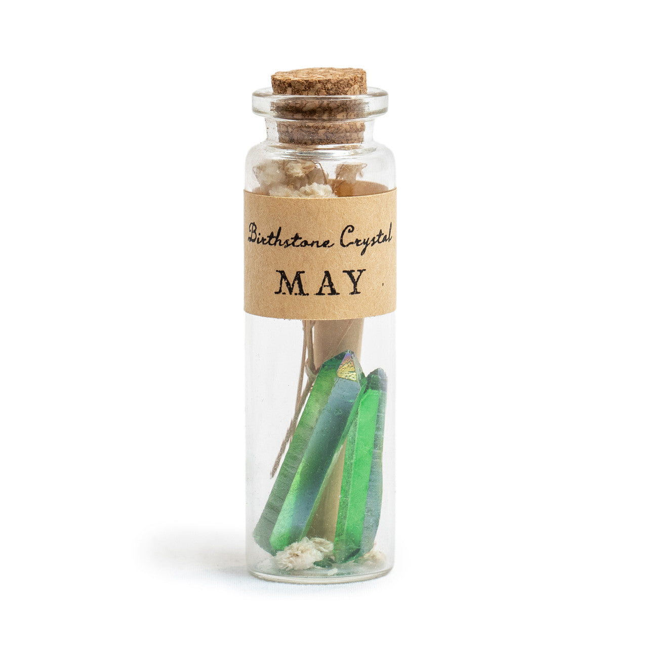 Birthstone Crystal Wishing Bottles - Assorted