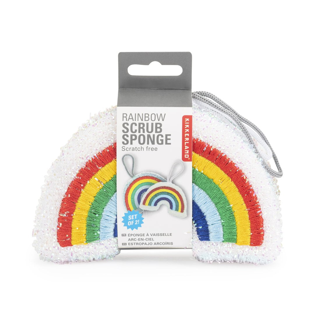 Rainbow Scrub Sponges