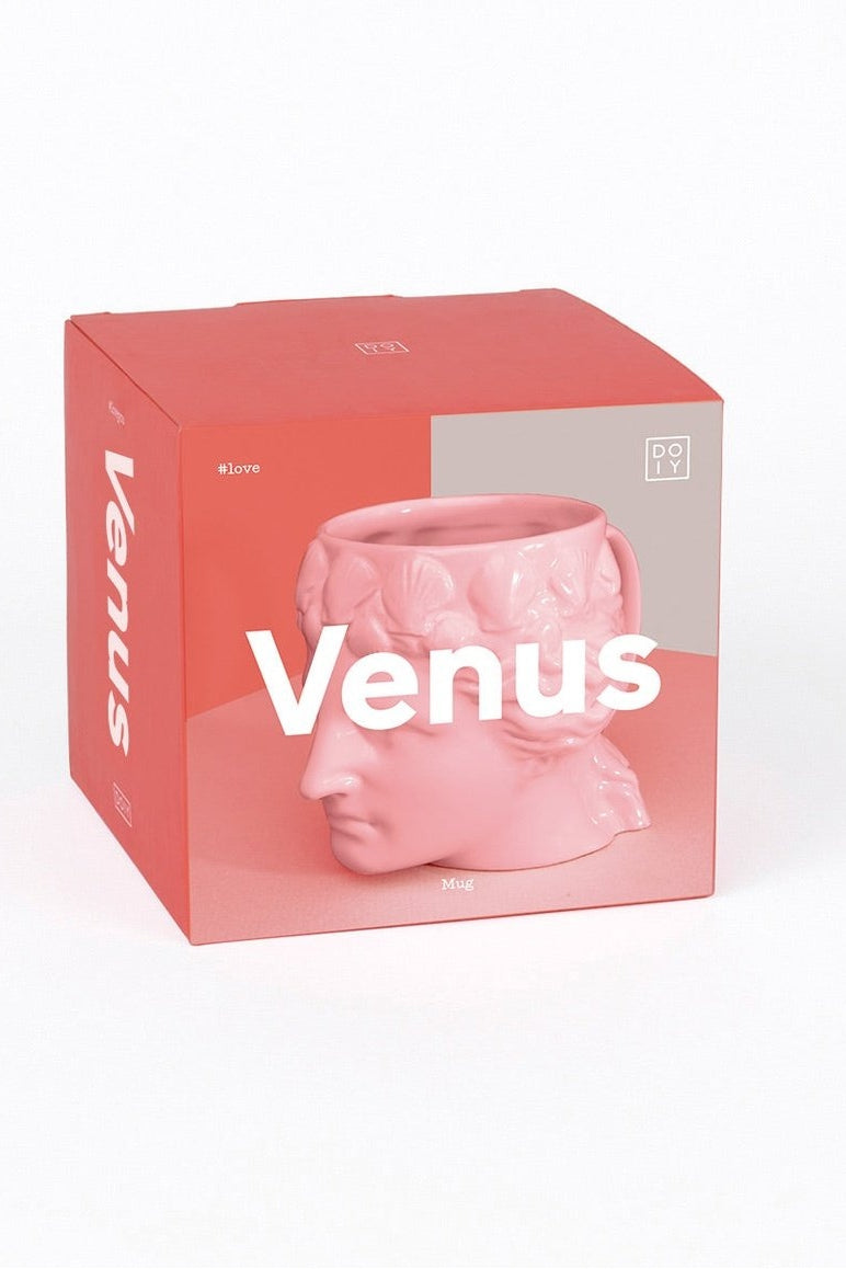 Greek Ceramic Mug - Venus Pink