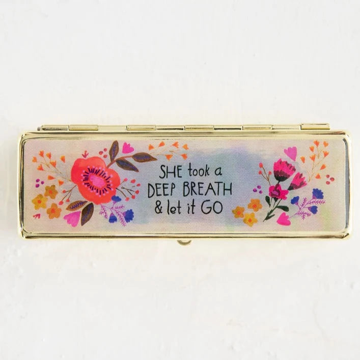 Daily Pill Box - She Let It Go