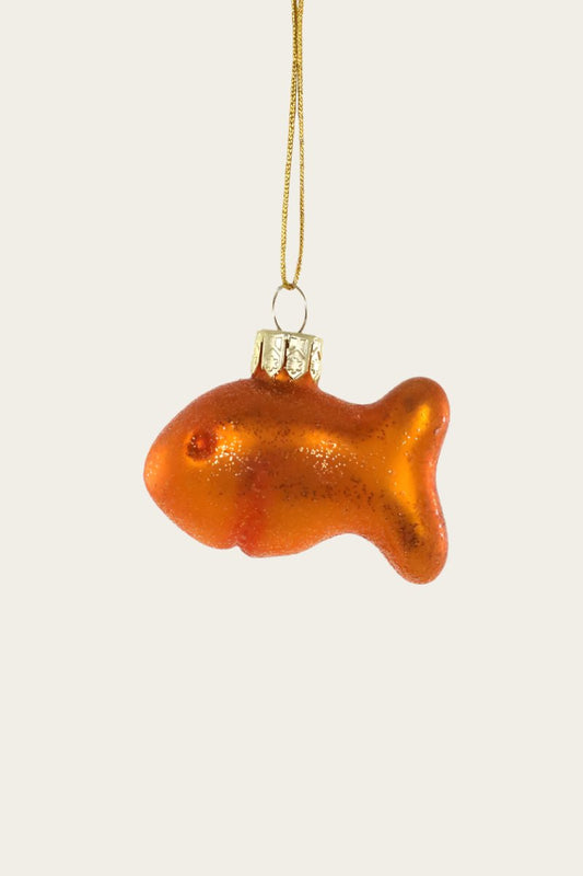 Gold Fish Cracker Ornament