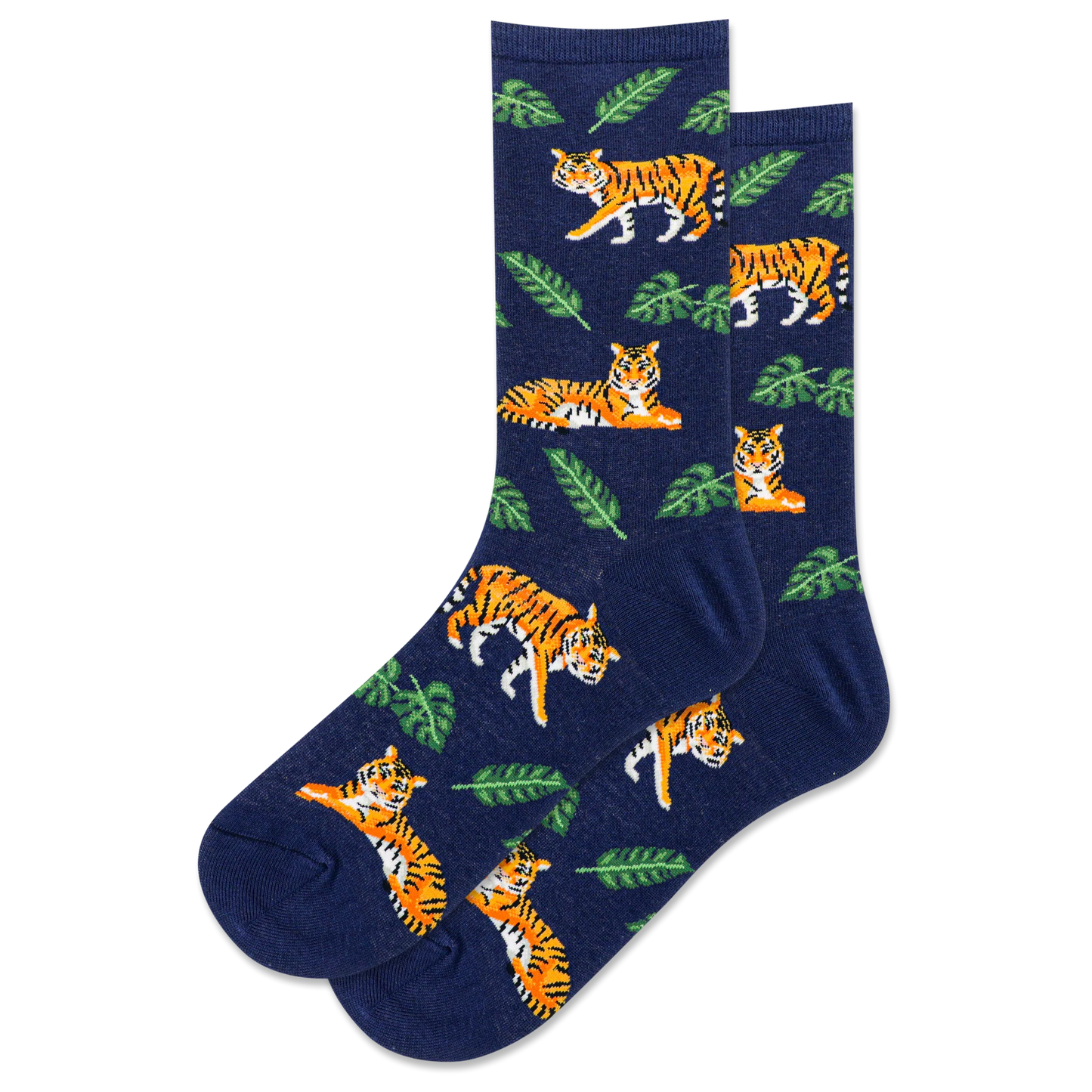 HOTSOX Women's Tiger Crew Socks