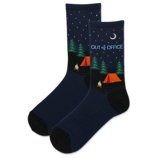 HOTSOX Women's Out of Office Crew Socks