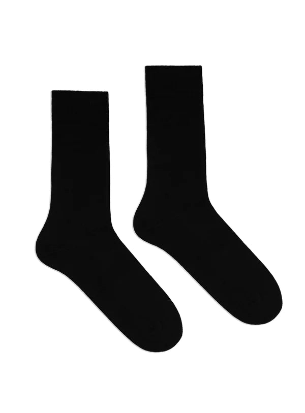 Klue Solid Socks - Black