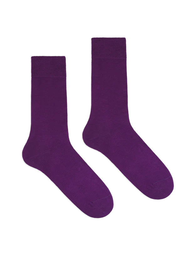 Klue Solid Socks - Purple