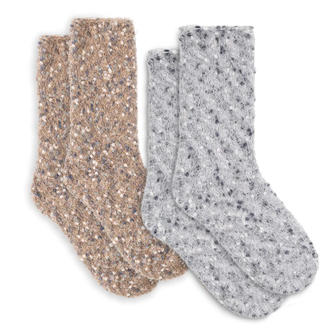 Frosted Nep Crew Sock- O/S