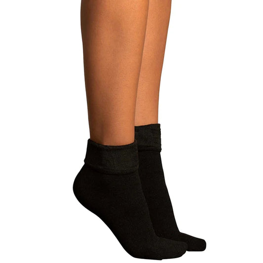 Women's Faux Fur Shootie Sock - Two Pack