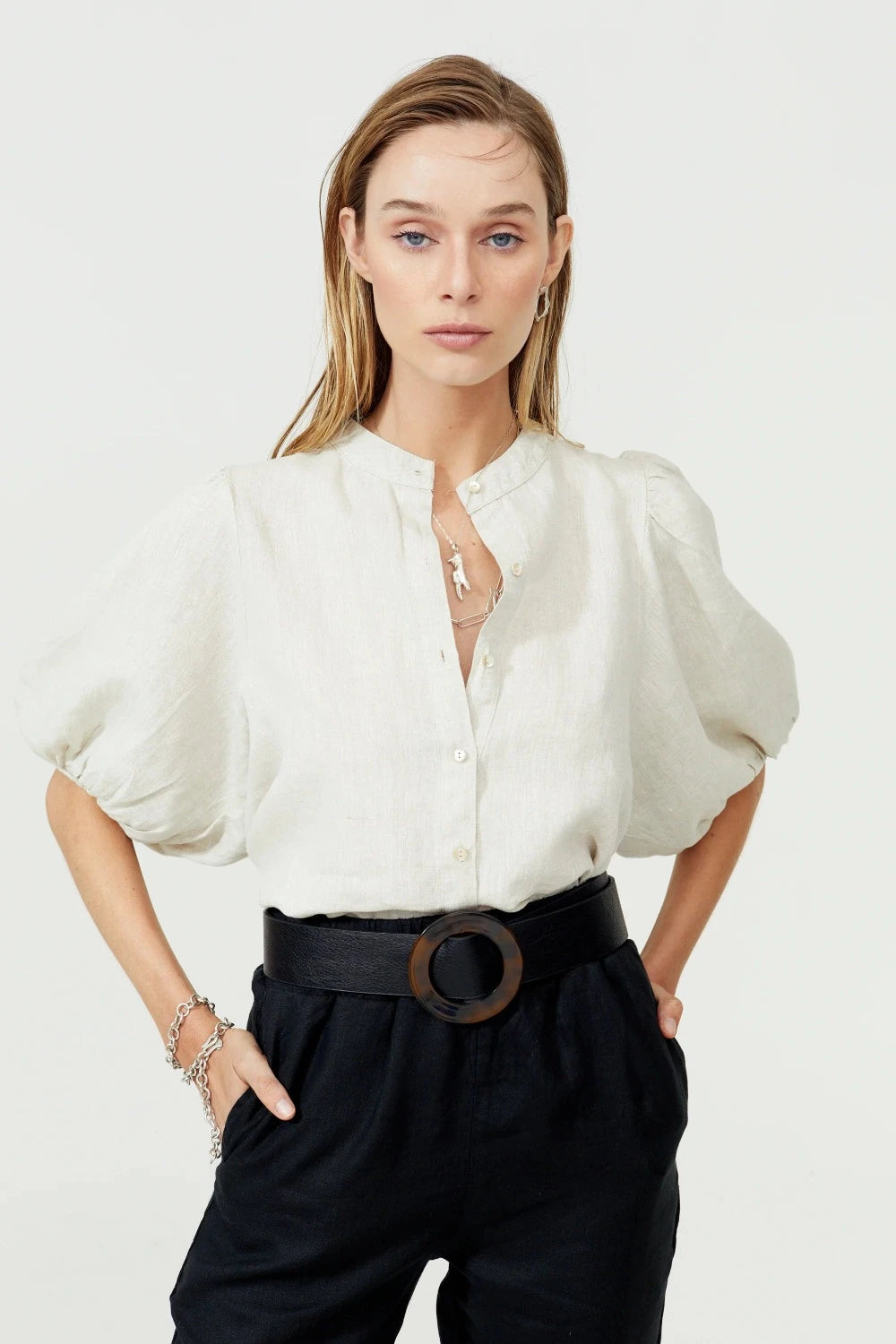 Bubble Shirt - Natural