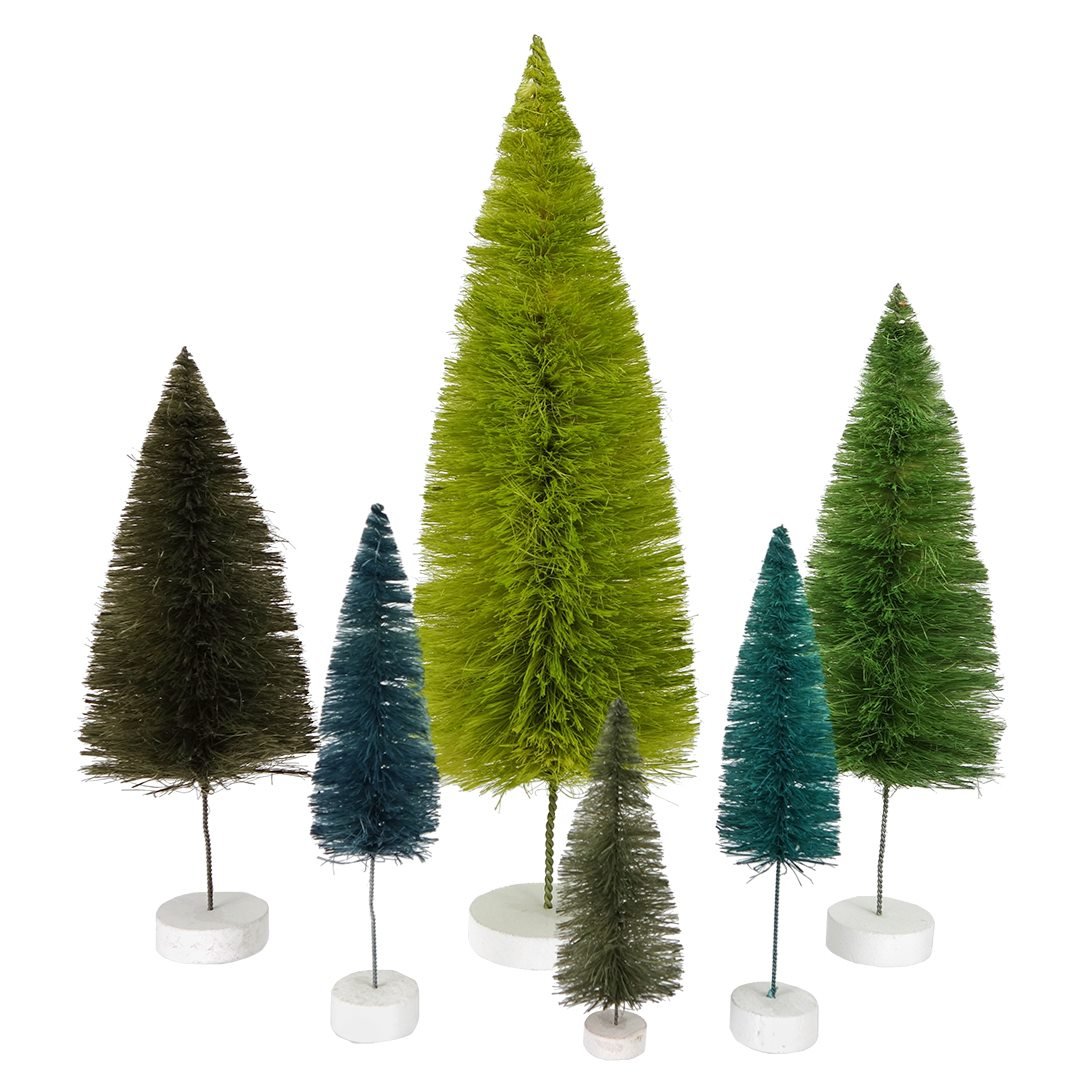 Rainbow Trees - Green