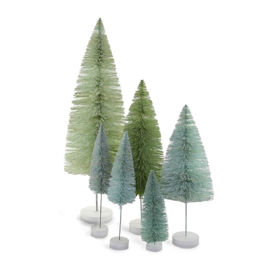 Rainbow Trees - Winter Green